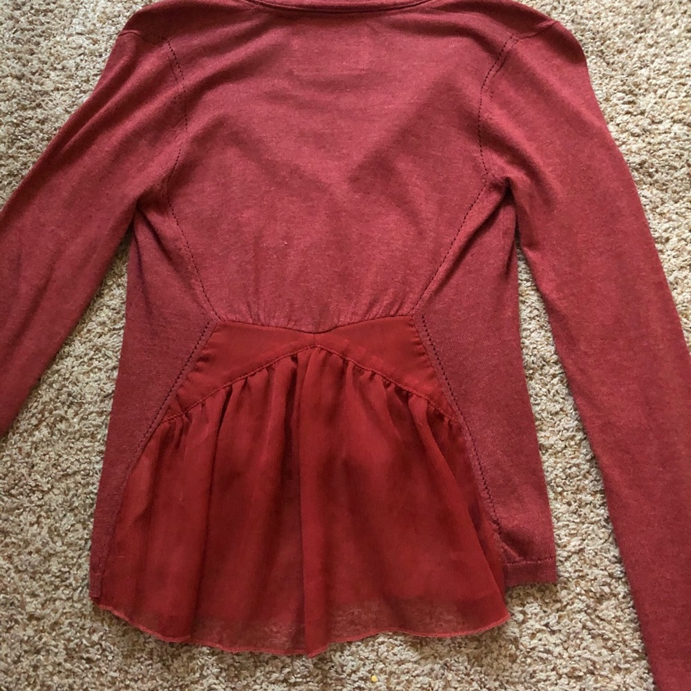 Raspberry Cashmere Sweater - Picture 2 of 4